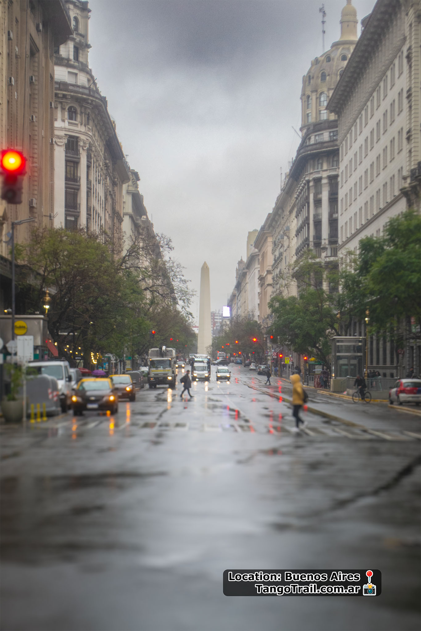 The Obelisk of Buenos Aires